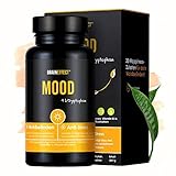 BRAINEFFECT MOOD + Well-Being Coach - Mit L-Tryptophan für gute Laune - Für mehr innere Balance - 90 Kap