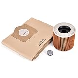 Rebirthcare 10 Stück Staubsaugerbeutel für Karcher Filtertüten 6.959-130.0 WD 3 MV 3 Papierfiltertü