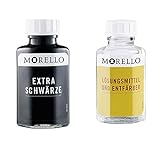 Morello Extra Schwärze 50ml + Morello Lederreiniger 50