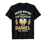 Herren Daniel Name Geschenk-Idee Geburtstag Lustiger Spruch T-S