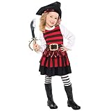 Christy's 997042 Piraten-Kostüm für Mädchen, Größe S