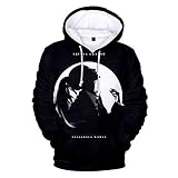 nuannuan 3D-Druck Ariana Grande Sweatshirt Mädchen Sportswear Süße Top Pullover Hoodie Süße Sängerin Mädchen Lange Dame Lässig Locker XXS-4XL