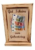 *Geburtstag Geldgeschenk - Gut…Scheine – Geldgeschenke zum Geburtstag – Geld verschenken - originelle Geld Geschenk für Männer und Frauen – die Geldgeschenk Verpackung – Geschenkidee aus H