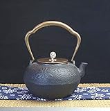 Teeservice Gusseisentopf Teeservice Reiner Handgemachter Eisentopf Alter Eisentopf Kochendes Wasser 1.4L