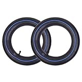 RUHUO 2 Stück 3.25/3.00-8 Schlauch mit TR-87 abgewinkeltem Vorbau für 8 Zoll Schubkarre Roller Mini Chopper Reifen Go Kart ATV