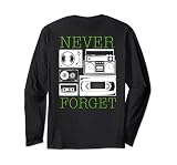 Backprint Never forget Lang