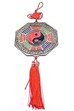 LHR trading inc Feng Shui Bagua Spiegel mit chinesischem Knoten, groß