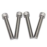 Zylinderschrauben mit Innensechskant M6 x 45 mm (10 Stück) - ISO 4762 - DIN 912Edelstahl A2 V2