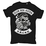 Männer und Herren T-Shirt Club der Alten Säcke Größe S - 5XL