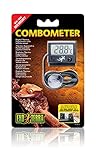 Exo PT2470 Terra Combometer, Kombination aus Thermometer und Hygrometer, digital, mit F