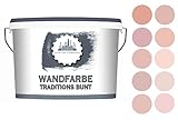 Wandfarbe Rosa hohe Deckkraft - Innenfarbe mit Qualität - Geruchsarm, Universell & Weichmacherfrei // Lausitzer Farbwerke (2,5 L, Flamingo)
