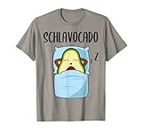 Avocado Schlaf Schlafshirt Pyjama Geschenk Lustig Witzig T-S