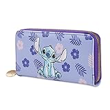 Disney Geldbörse Damen, Stitch Portemonnaie Damen, Geldbeutel D