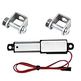 Obelunrp Micro Linear Stellantrieb elektrische wasserdichte 12V 90N Hublänge 30mm Geschwindigkeit 9,5 mm/s mit Montagehalterungen Linearantrieb