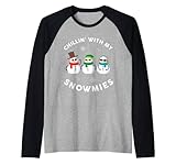 Chillin With My Snowmies Schneemann Ugly Christmas Sweater Rag