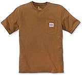 Carhartt Herren K87 Icon Tee T-Shirt, Brown, XL