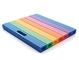 NMC Mehrzweckkissen Kniekissen Sitzkissen Comfy® Pad in den Regenbogenfarb