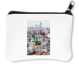 Life | Series | Kiev Town | Popular Words | Osom Quotes | Cool T Shirt | Nice to | Super | Beautiful Landscape | Yolo Swag Reißverschluss-Geldbörse Brieftasche Geldbö
