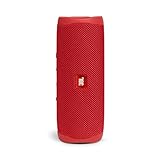 JBL Tragbarer Bluetooth-Lautsprecher – Rot – Flip 5 (JBL Flip 5 rot)