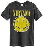 Amplified Shirt Nirvana Worn Out Smiley, L, G