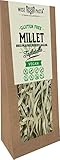 Wise Pasta Wise Pasta Vegan Glutenfreie natürliche Hirse Tagliatelle Pasta 200 g, Packung mit 4, (4er Pack)