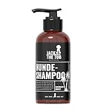 Jack & the Tub Hundeshampoo 500ml Caribbean Breeze - Black Edition, Hunde Shampoo mit Conditioner und frischem Kokos D