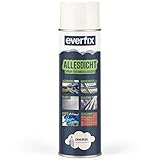 EVERFIX Allesdicht Spray ( 500 ml, creme weiss ) Dichtspray, Flüssigkunststoff , flüssiger Kunststoff zur Abdichtung