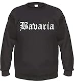 Bavaria Sweatshirt - Altdeutsch - Bedruckt - Pullover 4XL Schw