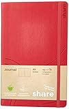 share A5 Journal (Farbe rot)
