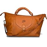 NHL Anaheim Ducks Pangea Reisetasche mit Reißverschluss, Leder, Hellb