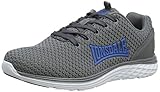 Lonsdale Herren SILWICK Road Running Shoe, Grey/Blue, 44 EU