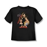 Charmed - Kleinkind ursprünglichen drei T-Shirt in schwarz, 4T, Black