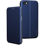 BYONDCASE Handyhülle iPhone 6s Blau, iPhone 6 Hülle [iPhone 6s Flip-Case Klapphülle] Schutzhülle kompatibel für iPhone 6s Handy