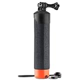 FitStill Wasserdichtes Einbeinstativ mit schwimmendem Handgriff für Go Pro Hero 10/9/8/7/6/5/4/3 Session DJI Osmo und andere Action-Kameras. Schnorcheln und T