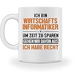 Wirtschaftsinformatiker Tasse | S