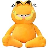 47-B Garfield Plüschspielzeug, Niedliche Simulation Tier Große, Umarmung Kissen Kissen Dekoration Ornamente Neues Jahr, Weihnachten, Geburtstagsgeschenk (Color : Yellow, Size : 80cm)