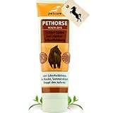 Peticare Spezial Pflege-Salbe Schorf und Wundsalbe für Pferde - Pflegt Krusten und Schorfbildung, bei Mauke, Sommerekzem, Ekzem - petHorse Health 2016