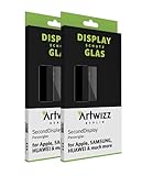 Artwizz SecondDisplay (2er Pack) Schutzglas geeignet für [iPhone X/Xs/iPhone 11 Pro] - Displayschutz aus Panzerglas, 9H Schutzgrad, Hü