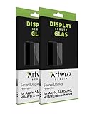 Artwizz SecondDisplay (2er Pack) Schutzglas geeignet für [iPhone X/Xs/iPhone 11 Pro] - Displayschutz aus Panzerglas, 9H Schutzgrad, Hü