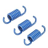 Aramox Motorrad Kupplungsfedern Set, 3 Stück Motorrad Kupplungsfedern Blau 1500 PRM Ersatz für 50cc GY6 Motorroller QMB139