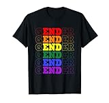 Gender End Rainbow T-S