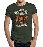 Geschenk T-Shirt für Jäger - Ich Habe nie gesagt DASS ich der Beste Jäger Bin L Nr.6390