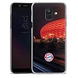 DeinDesign Hard Case kompatibel mit Samsung Galaxy A6 (2018) Schutzhülle transparent Smartphone Backcover FC Bayern München FCB S