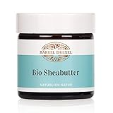 BÄRBEL DREXEL® Sheabutter Bio Unraffiniert Kaltgepresst (50ml) Bio-Sheabutter Rein & Natürlich, Pur 100% Vegane Bio Herstellung Deutschland Premium Shea Butter Parfümfrei Körperbutter Ohne Z