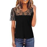 Kurzarm T Shirt Damen Tshirt Frauen V Ausschnitt Shirt Schulterfrei Damen Tshirt Lang RüCkenfreies Oberteil Jacken T Shirt Kleid Weiße Blusen GüNstig Tunika Schw