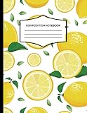COMPOSITION NOTEBOOK: Orange pattern Wide Ruled Notebook | School Composition Notebooks for Teens Kids Students G