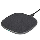 Evershop Fast Wireless Charger, Induktive Ladestation Kabelloses Laden für iPhone 13 12 11/Pro/XS/X/8/8 Plus, Fast Qi Ladestation für Samsung Galaxy S20/S10/Note 9/S9 Plus/Note 8,Huawei P30