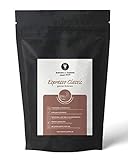 BOHNEN & SOEHNE® Espresso Classic - Spezialitätenkaffee - Espresso-Bohnen mit Noten von Zartbitter-Schokolade und Nüssen - Ganze Bohnen - Ideal für Vollautomat & Siebträgermaschine (500g)