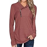 NP Reißverschluss Slim Bluse-Hemd T-Shirt Lässige Winter Weibliche Frauen Lang