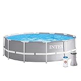 Intex Schwimmbecken Pool Ø 366 x 99 cm Frame Pool Set Prism Rondo 26716